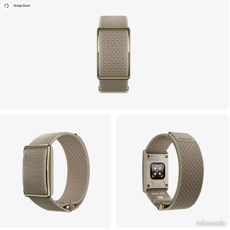 Polar Loop 2 aktivitātes izsekotājs Gold/Sand S-L