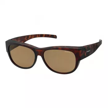 Polaroid Ancillaries PLD9004SMQU Unisex Saulesbrilles - Havana/Bruņurupucis - Brūnas Polarizētas Lēcas - UV400 Aizsardzība