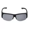 Polaroid Ancillaries PLD9007SDL5 Unisex Saulesbrilles - Melns Rāmis, Pelēkas Polarizētas Lēcas