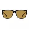 Polaroid Ancillaries PLD9018S807 Unisex Square Saulesbrilles - Havana Rāmis, Brūna Polarizēta Lēca