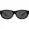 Polaroid Ancillaries PLD9020S08A Unisex Bērnu Saulesbrilles - Melns Rāmis, Pelēkas Polarizētas Lēcas