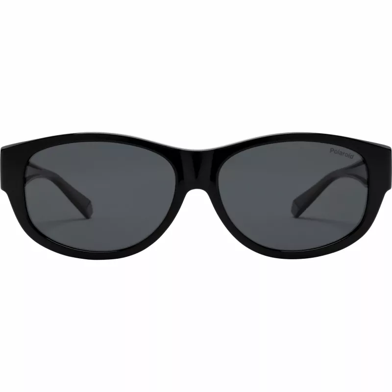 Polaroid Ancillaries PLD9020S08A Unisex Bērnu Saulesbrilles - Melns Rāmis, Pelēkas Polarizētas Lēcas