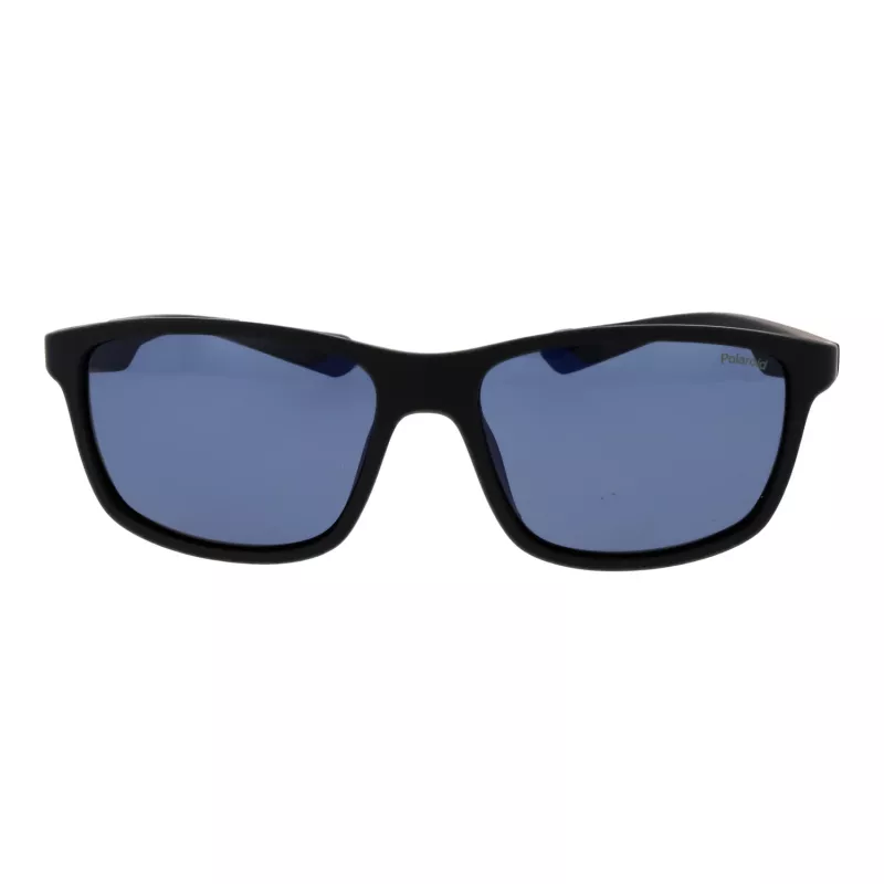 POLAROID Vīriešu saulesbrilles PLD2153S580VK - Melns rāmis, pelēkas polarizētas lēcas 58mm