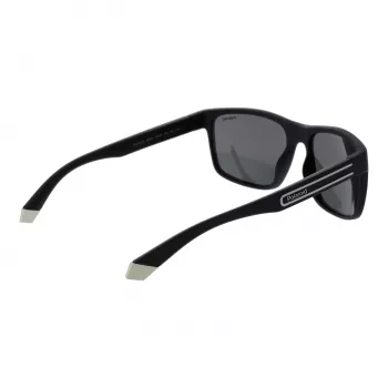 POLAROID Vīriešu PLD2157S57003 Polarizētas saulesbrilles - Melns rāmis, pelēkas lēcas 57mm