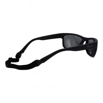 POLAROID vīriešu PLD7031S59807 polarizētas saulesbrilles - melns rāmis, pelēkas lēcas, 59 mm