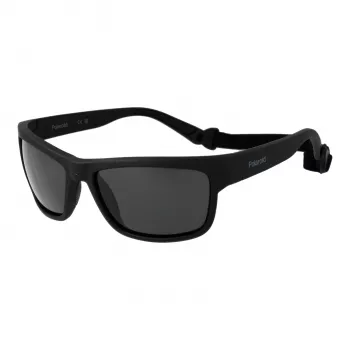 POLAROID vīriešu PLD7031S59807 polarizētas saulesbrilles - melns rāmis, pelēkas lēcas, 59 mm