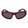 Polaroid PLD 2165/S 59GMY Unisex Polarizētas Saulesbrilles - Tumši Pelēks Rāmis, Pelēka Lēca - 59mm