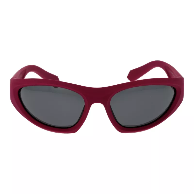Polaroid PLD 2165/S 59GMY Unisex Polarizētas Saulesbrilles - Tumši Pelēks Rāmis, Pelēka Lēca - 59mm