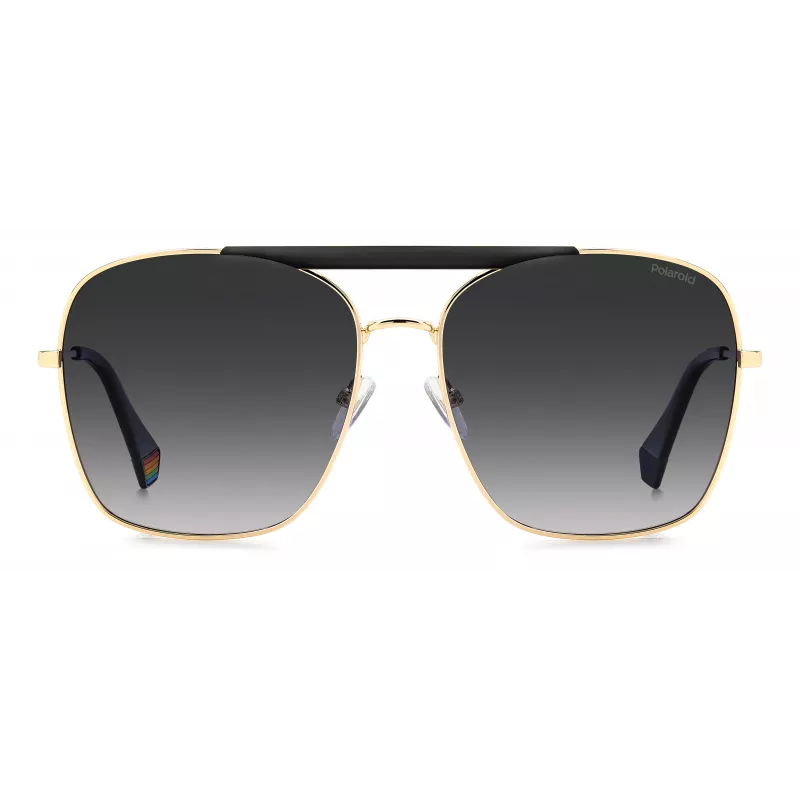 Polaroid PLD 6201/S Women's Aviator Sunglasses Havana Brown Polarized