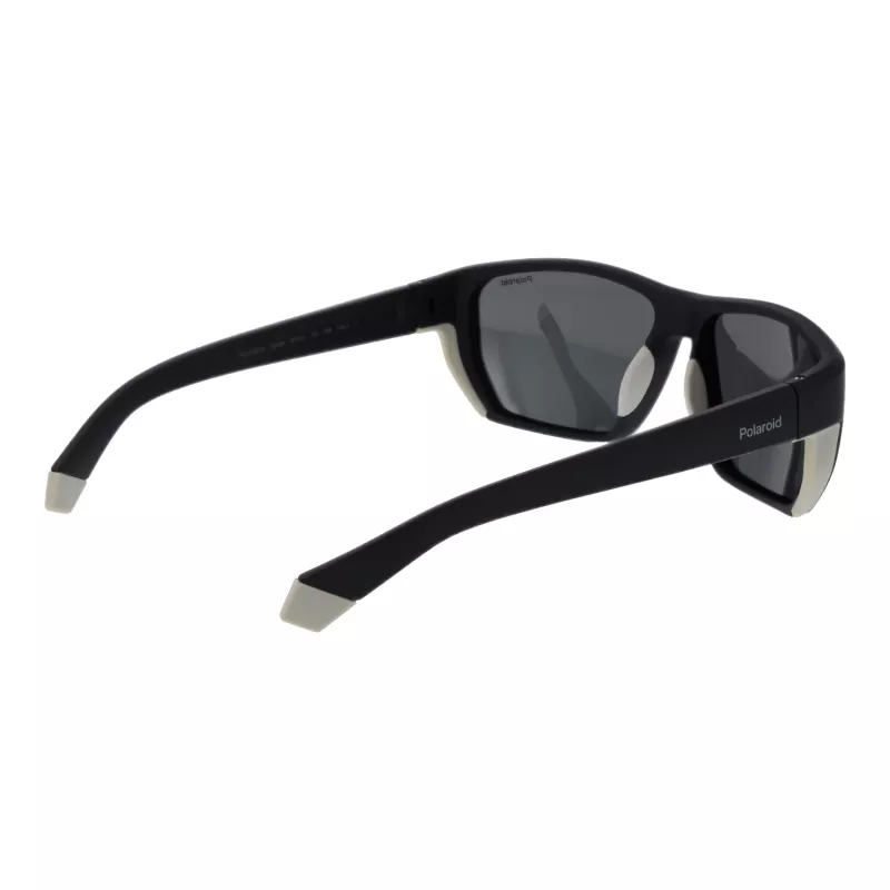 Polaroid PLD 7057/S Vīriešu Polarizētas Saulesbrilles - Melns Rāmis Pelēkas Lēcas 60mm