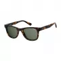Polaroid PLD1016SNEW08 Vīriešu taisnstūra polarizētas saulesbrilles Havana brūna