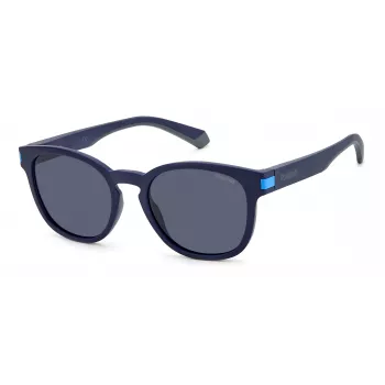 POLAROID PLD2129SFLL Unisex taisnstūra polarizētas saulesbrilles 52mm