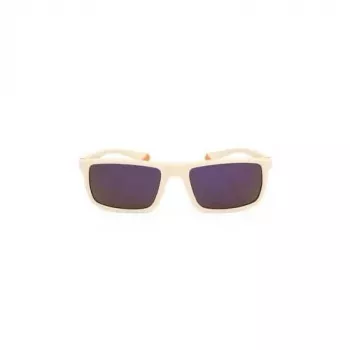 Polaroid PLD2134SIXN Vīriešu taisnstūra saulesbrilles - Melns rāmis, pelēkas lēcas 56mm