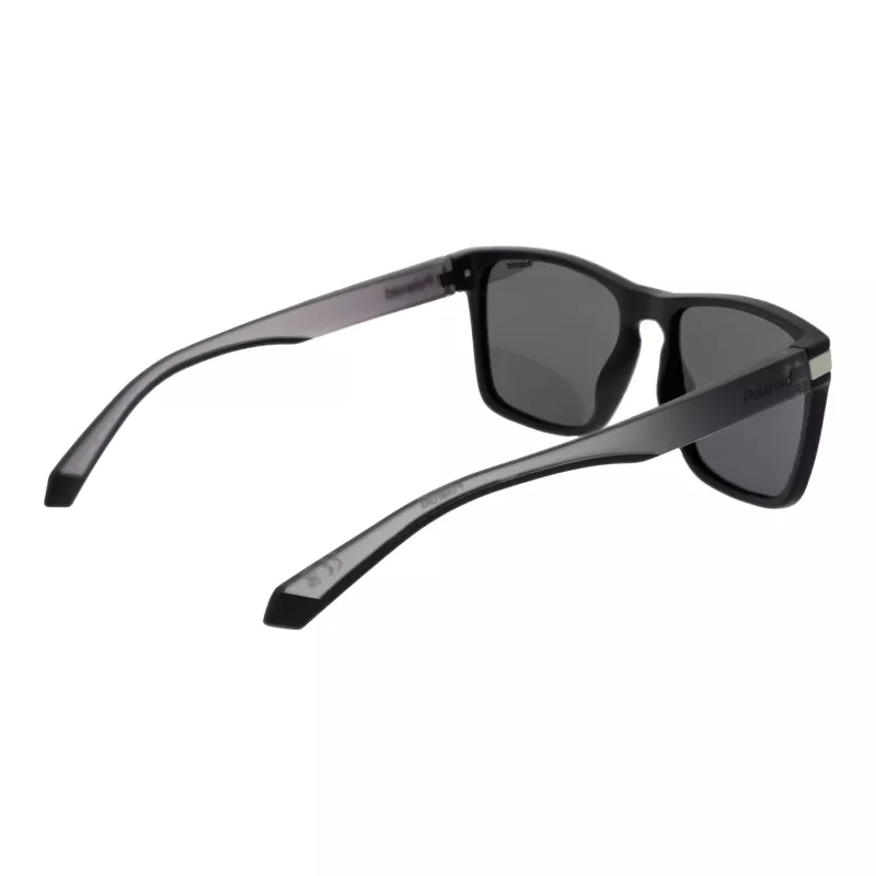 POLAROID PLD2139S56O6W Unisex taisnstūra saulesbrilles - Havannas rāmis, brūnas polarizētas lēcas, 56/18/140 mm