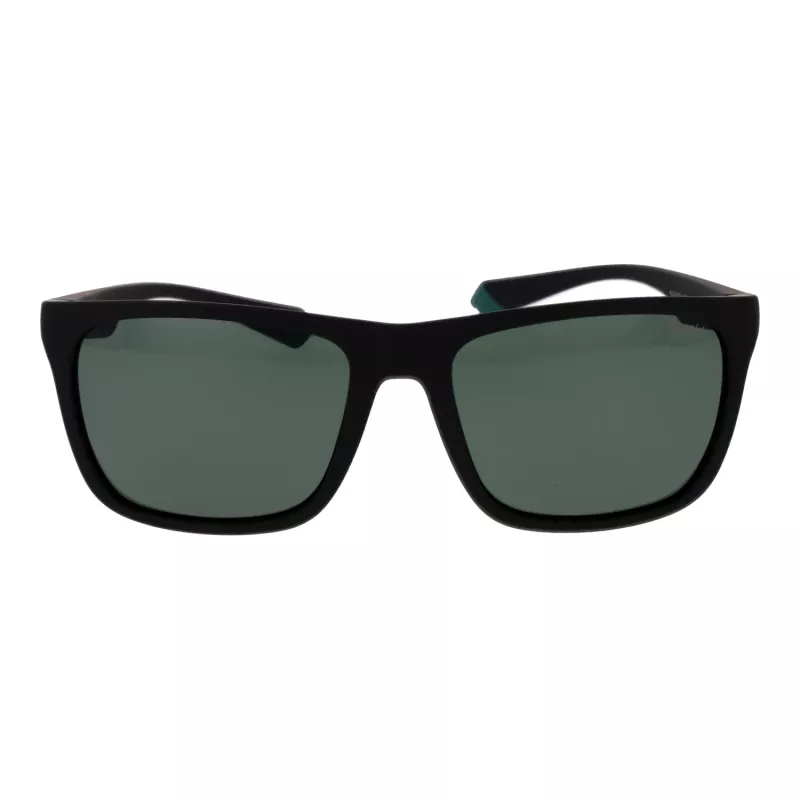 POLAROID PLD2141S563OL Unisex saulesbrilles - Havana rāmis, zaļas polarizētas lēcas, 57 mm