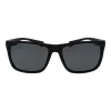 Polaroid PLD2141S56BLX Unisex taisnstūra saulesbrilles - zilas lēcas, melns rāmis, polarizētas UV400