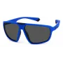 POLAROID PLD2142SDOF Unisex taisnstūra saulesbrilles - Polarizētas UV400 - 61 mm lēcas