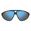 Polaroid PLD2151/S Unisex Pilot Saulesbrilles - Melns Rāmis Pelēkas Polarizētas Lēcas 62mm