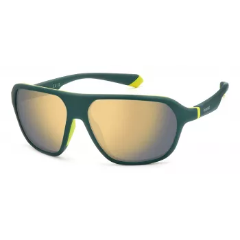 Polaroid PLD2152SDLD Unisex saulesbrilles - Taisnstūra polarizētas lēcas 59mm