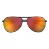 POLAROID PLD2160GSX807 Vīriešu polarizētās saulesbrilles - Melns rāmis, pelēkas lēcas 62mm
