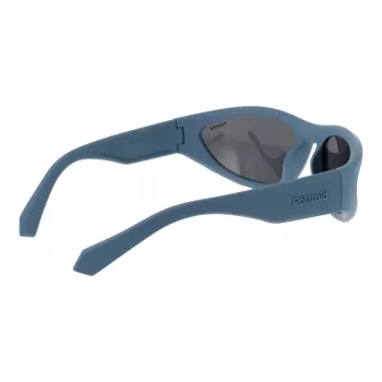 Polaroid PLD2165S59FLL Unisex taisnstūra saulesbrilles - Havana/Brūna - 59mm