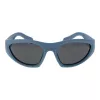 Polaroid PLD2165S59FLL Unisex taisnstūra saulesbrilles - Havana/Brūna - 59mm