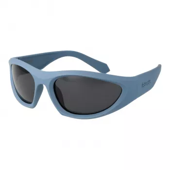 Polaroid PLD2165S59FLL Unisex taisnstūra saulesbrilles - Havana/Brūna - 59mm