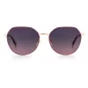 POLAROID PLD4106GSYK9X Sieviešu polarizētas saulesbrilles - Havana acetāta rāmis, brūna lēca, 59 mm