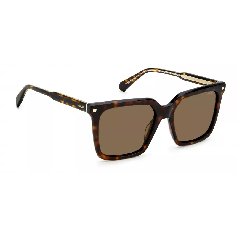 POLAROID PLD4115SX086F Sieviešu polarizētas saulesbrilles Havana 54mm