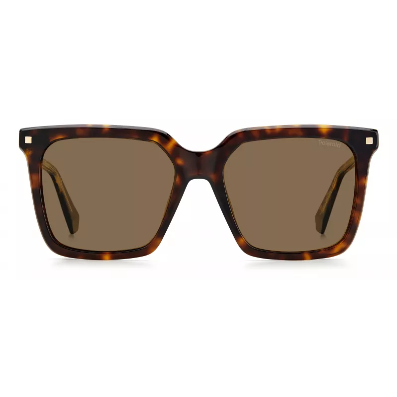 POLAROID PLD4115SX086F Sieviešu polarizētas saulesbrilles Havana 54mm