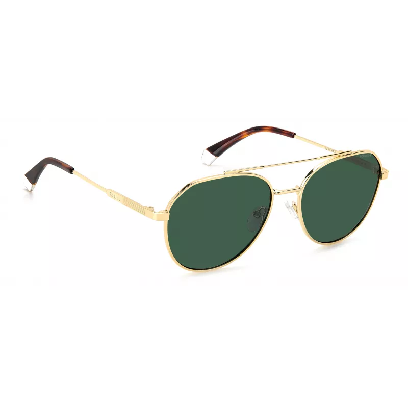 POLAROID PLD4119SXJ5GU Vīriešu polarizētas saulesbrilles - Matēts melns rāmis, pelēkas lēcas, 56mm