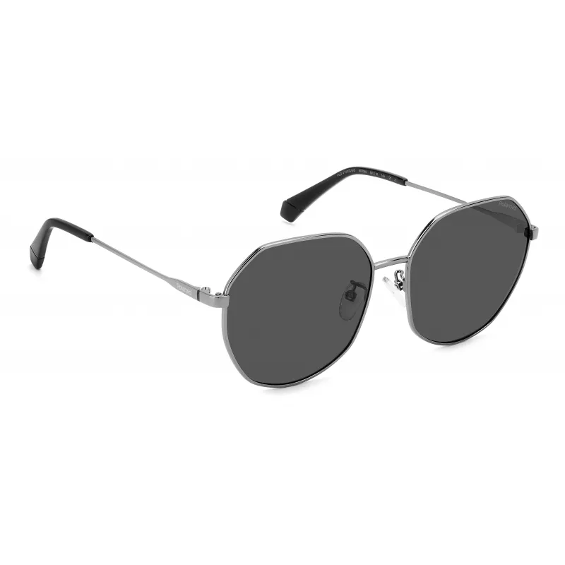 Polaroid PLD4140GSXKB7 Sieviešu pilotu saulesbrilles - Havana rāmis, brūna polarizēta lēca, 59mm