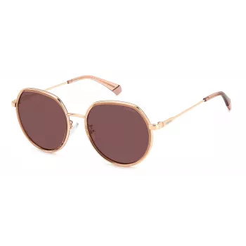 POLAROID PLD4160GSXDDB Unisex taisnstūra saulesbrilles - Polarizētas UV400 pelēkas lēcas, melns rāmis