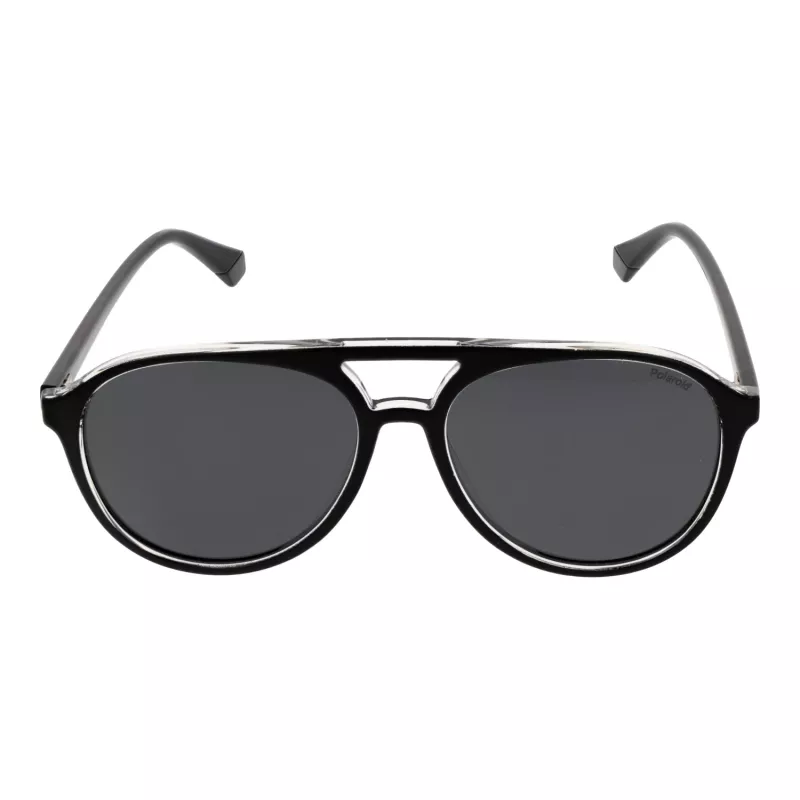 Polaroid PLD4162S567C5 Unisex saulesbrilles - Havana Brūns rāmis, Brūnas polarizētas lēcas - 56/16/145 mm