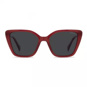 Polaroid PLD4189S8CQ Sieviešu polarizētās saulesbrilles - Melns rāmis, pelēkas lēcas 53mm