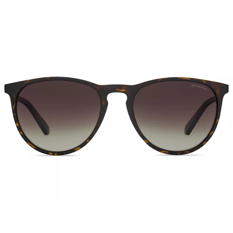 POLAROID PLD6003NSV08L Unisex Polarizētas Saulesbrilles - Melns Rāmis Pelēka Lēca 54mm