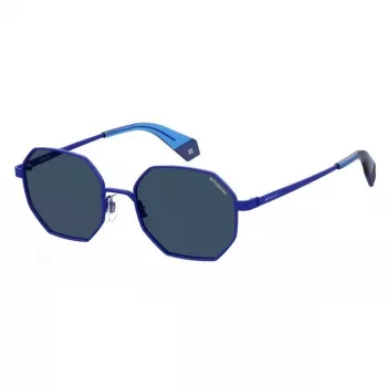 POLAROID PLD6067S-PJP Unisex saulesbrilles - Havana rāmis, brūnas polarizētas lēcas