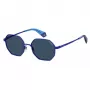POLAROID PLD6067S-PJP Unisex saulesbrilles - Havana rāmis, brūnas polarizētas lēcas