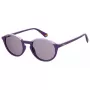POLAROID PLD6125S-B3V Unisex saulesbrilles - Havannas rāmis, brūnas polarizētas lēcas, 50/21/145 mm