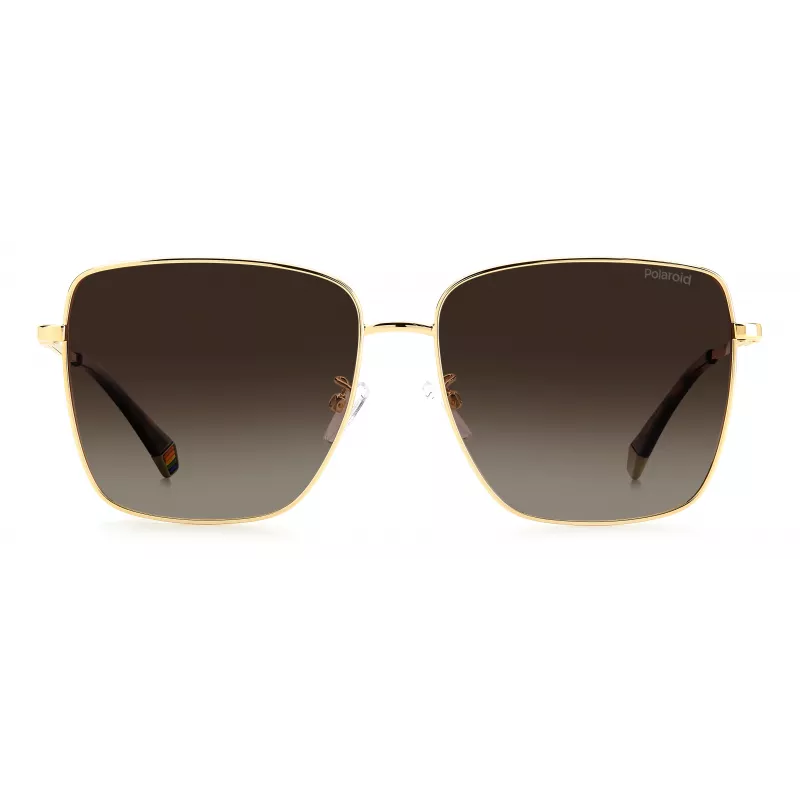Polaroid PLD6164GS06JL Sieviešu saulesbrilles - Havana rāmis, Brūnas polarizētas lēcas, 59mm