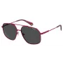 Polaroid PLD6173SQHO Unisex Saulesbrilles - Kvadrātveida Polarizēts Polikarbonāts - 58/14/140 mm