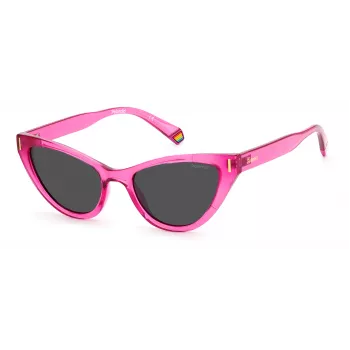 Polaroid PLD6174/S Sieviešu saulesbrilles Havana Acetāta Rāmis Brūnas Polarizētas Lēcas 52mm