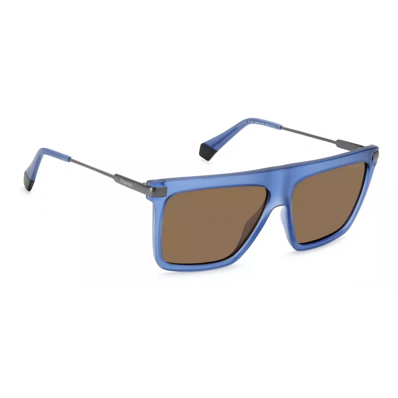 Polaroid PLD6179SFLLSP Vīriešu taisnstūra polarizētas saulesbrilles 58mm