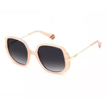 Polaroid PLD6181S35J Sieviešu kaķacs formas saulesbrilles Havana Brūnas Polarizētas