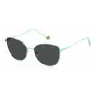 Polaroid PLD6188S5CB Sieviešu saulesbrilles - Havana acetāta rāmis, brūnas polarizētas lēcas, 55 mm