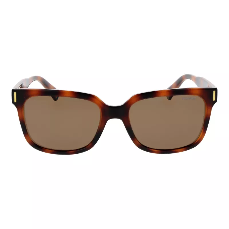 POLAROID PLD6191S54086 Unisex Polarized Sunglasses Havana 54mm