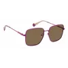 Polaroid PLD6194SX1JZF Sieviešu kvadrātveida acetāta saulesbrilles Havana brūnas polarizētas UV400
