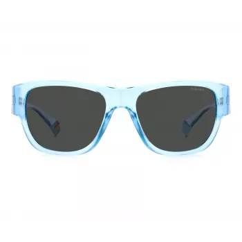 POLAROID PLD6197SMVU Unisex taisnstūra saulesbrilles Polarizētas UV400 55mm