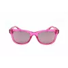 Polaroid PLD6206SMU1 Unisex saulesbrilles - Melns rāmis, Pelēkas polarizētas lēcas, 51 mm