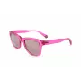 Polaroid PLD6206SMU1 Unisex saulesbrilles - Melns rāmis, Pelēkas polarizētas lēcas, 51 mm